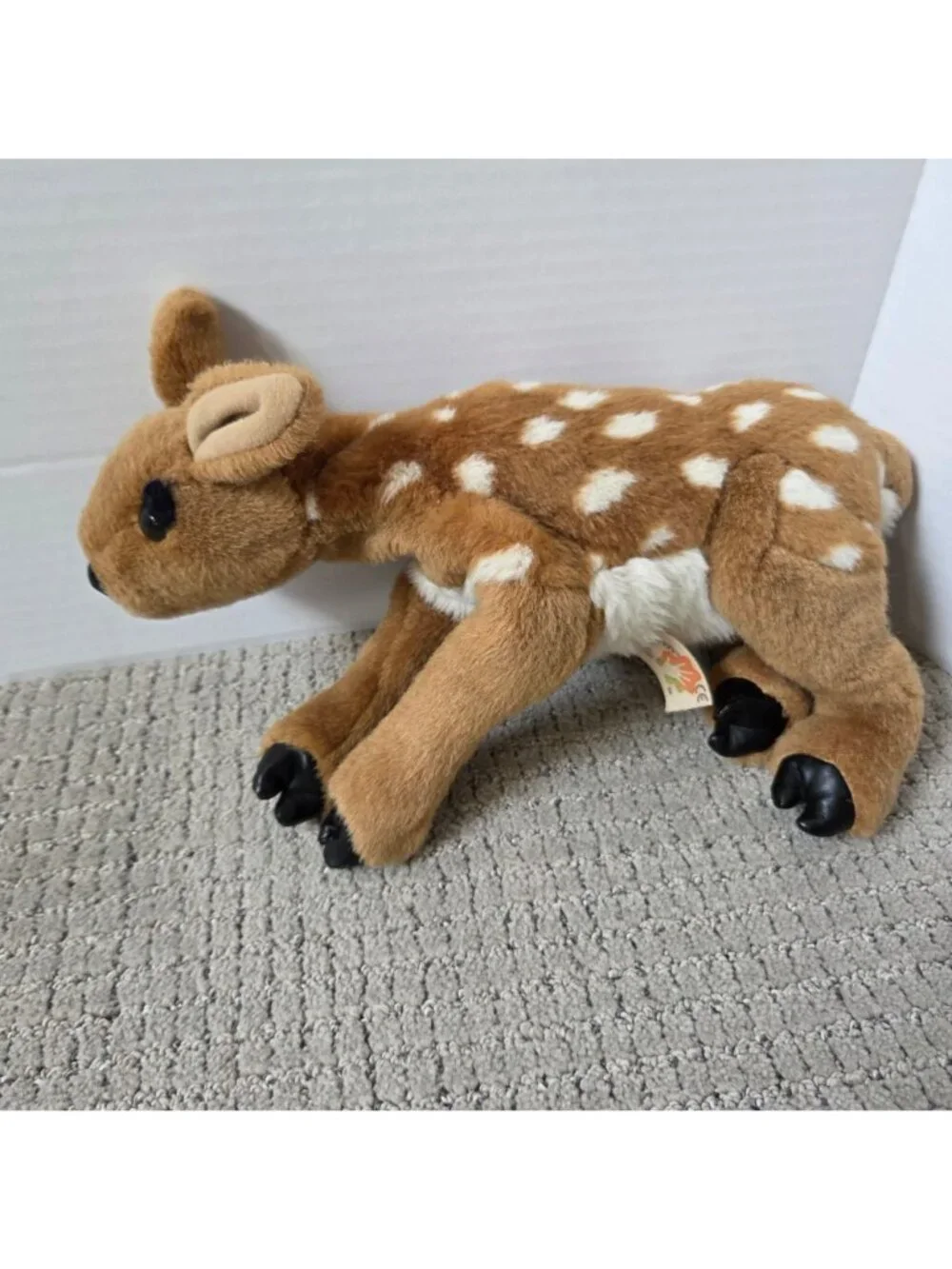 Folkmanis Fawn Baby Deer Puppet Brown White Spots 12